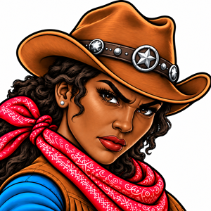 Cowgirl artwork option