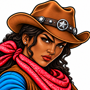 Cowgirl artwork option